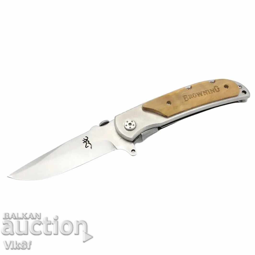 Πτυσσόμενο μαχαίρι Browning-338 - 90x215 mm