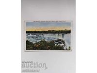 Old postcard of "The Horseshoe", Niagara Falls, 1937