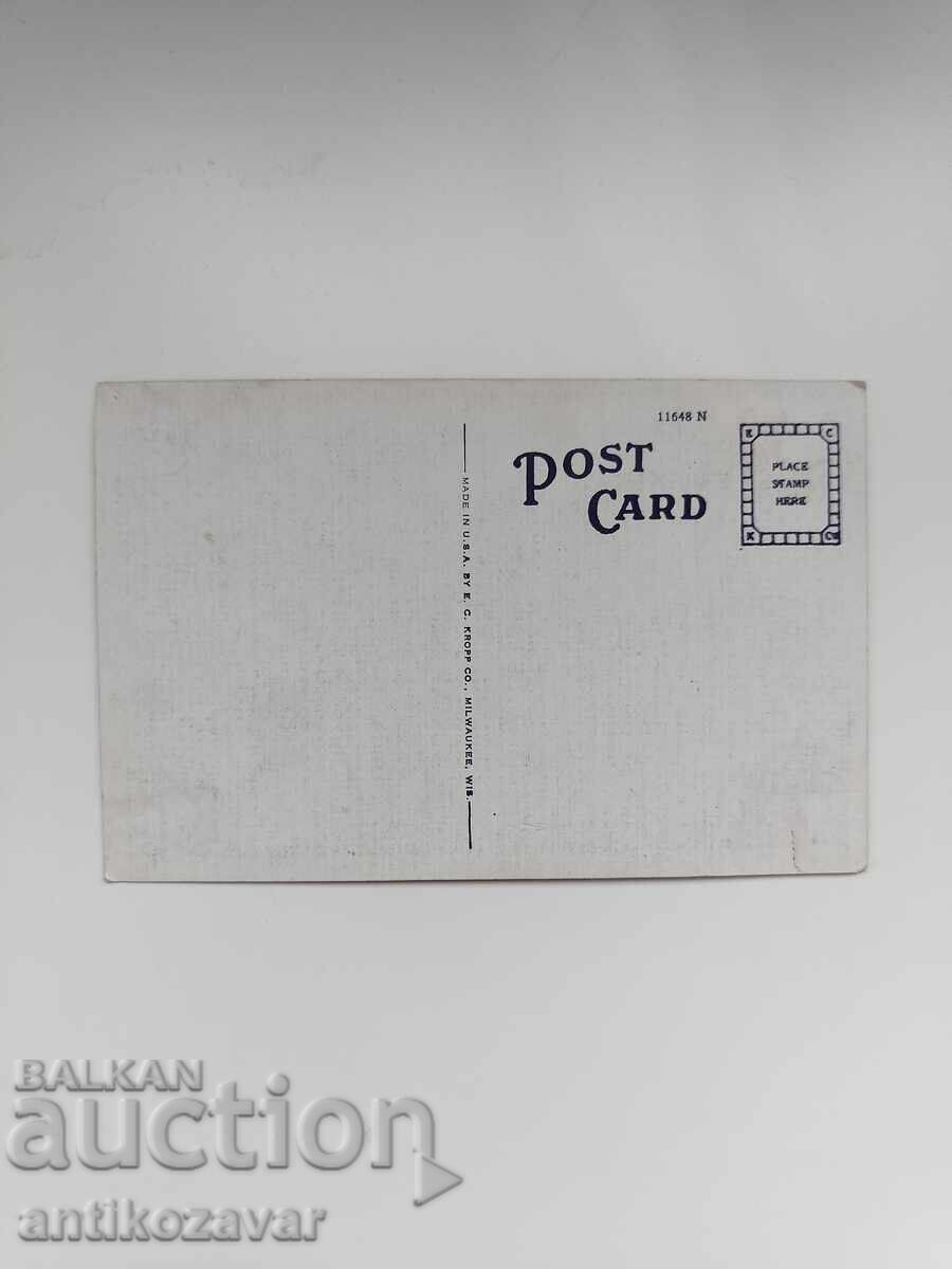 Стара картичка на парахода ,,Капитол", Сейнт Луис, 1937г. с цена 10.00 лв. | € 5.11 Стара картичка на парахода ,,Капитол", Сейнт Луис, 1937г. с цена 10.00 лв. | € 5.11