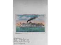 Old postcard of the steamboat "Capitol", St. Louis, 1937