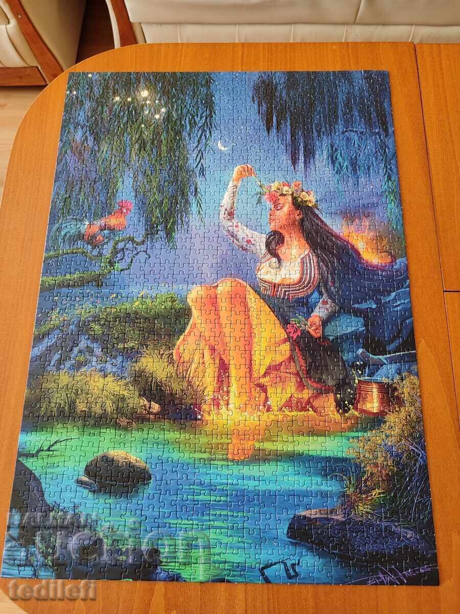 Πωλείται παζλ συναρμολογημένο, πλαισιωμένο Πωλείται παζλ συναρμολογημένο, πλαισιωμένο