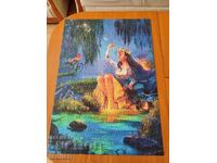 Πωλείται παζλ συναρμολογημένο, πλαισιωμένο