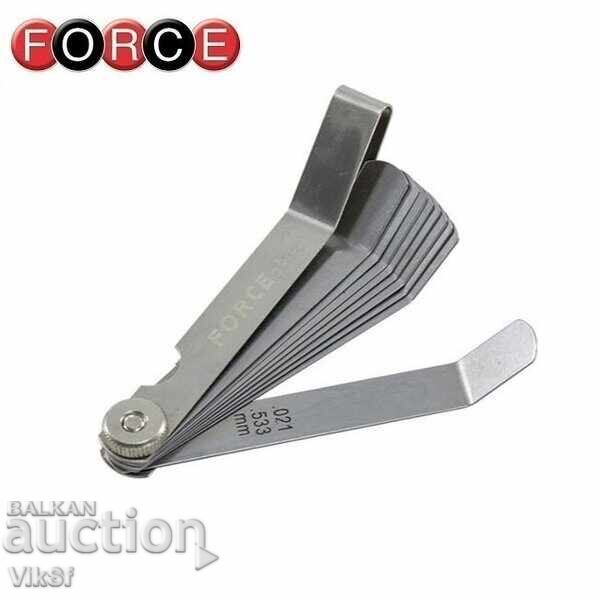 Debimetru pentru supape curbate