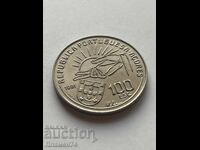 100 escudos 1991 Insulele Azore Antero de Quental