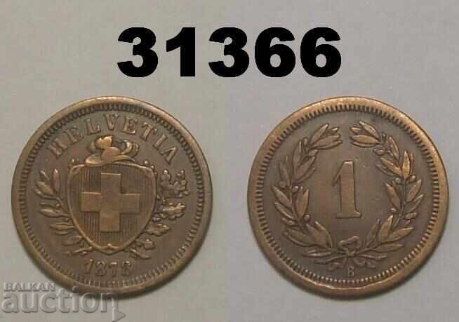Ελβετία 1 ραπέν 1878 Ελβετία 1 ραπέν 1878