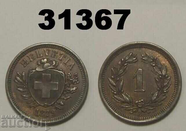Elveția 1 rapan 1879 XF+/AU