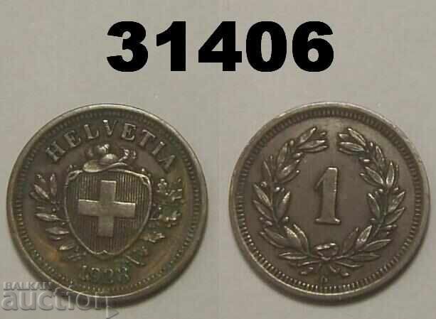Switzerland 1 rapen 1928 XF
