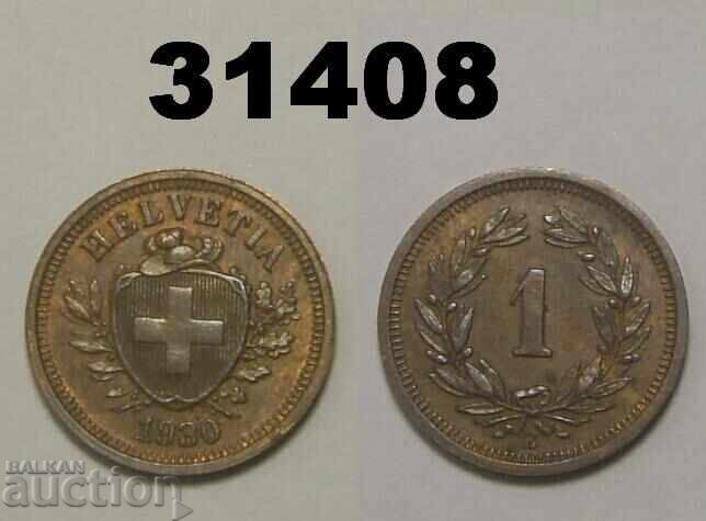 Elveția 1 rapan 1930 AUNC