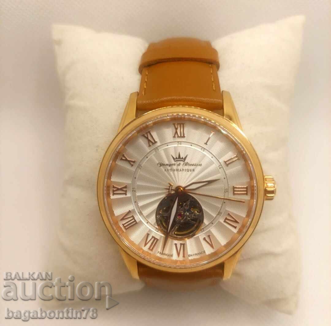 Ceas automatic franțuzesc Yonger & Bresson Montségur YBH8523