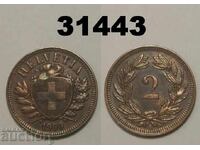 Switzerland 2 rapen 1900
