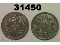 Elveția 2 Rappen 1909 XF