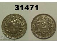 Elveția 2 rapeni 1938 XF