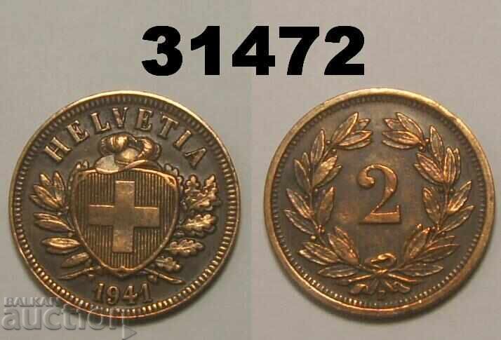 Switzerland 2 Rapen 1941