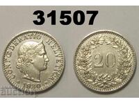 Швейцария 20 рапен 1930