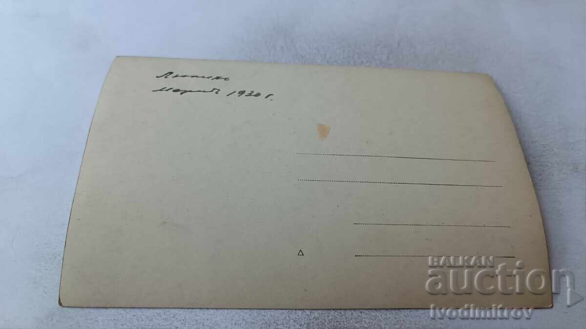 Fotografie Lulin Tineri și tinere la picnic 1930 cu preț 2.45 BGN | € 1.25