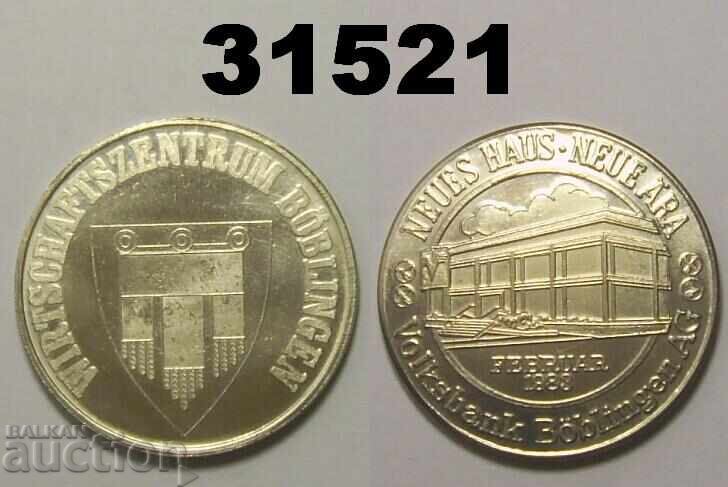 Böblingen Economic Center 1983 Volksbank Medal