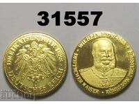 Medalie Dreikaiserjahr 1888 Wilhelm I 1797 - 1888