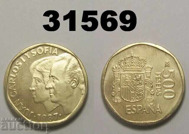 Ισπανία 500 πεσέτες 1987 άριστη