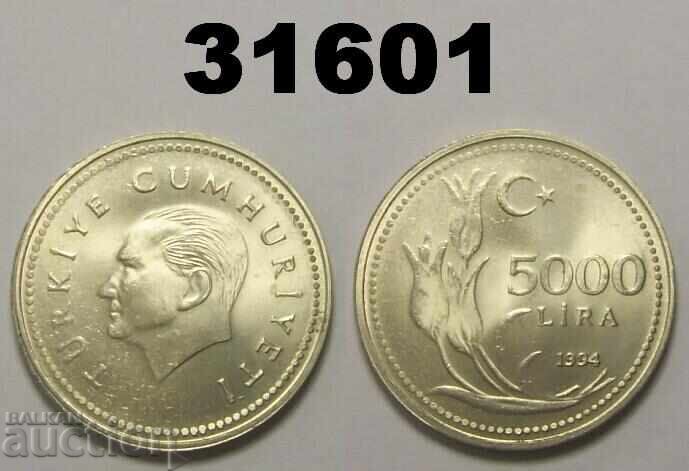Τουρκία 5000 λίρες 1994 άριστη