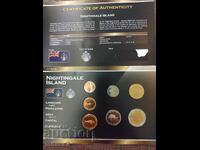 Set of coins, Nightingale Island