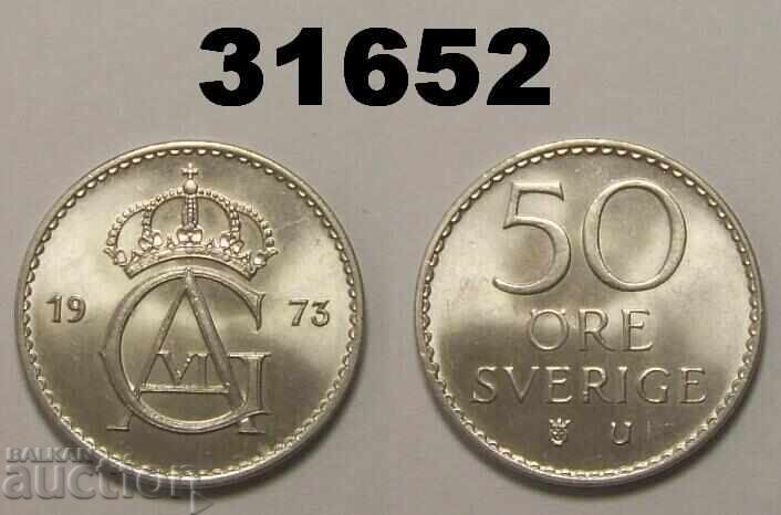 Швеция 50 оре 1973 отлична Швеция 50 оре 1973 отлична