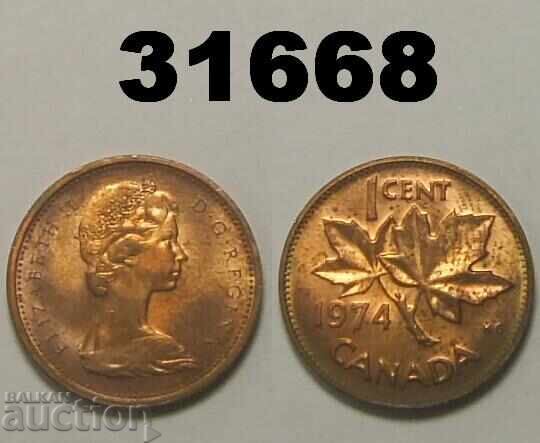 Καναδάς 1 σεντ 1974 UNC Καναδάς 1 σεντ 1974 UNC