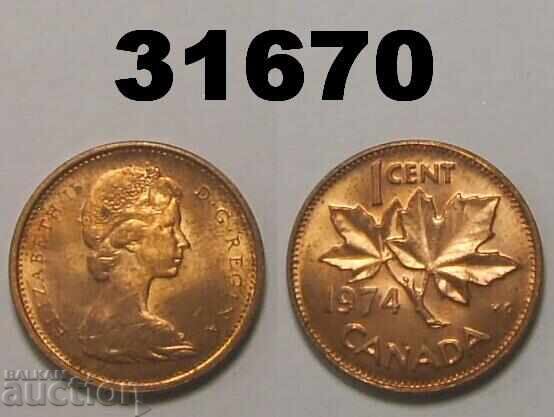 Καναδάς 1 σεντ 1974 UNC Καναδάς 1 σεντ 1974 UNC