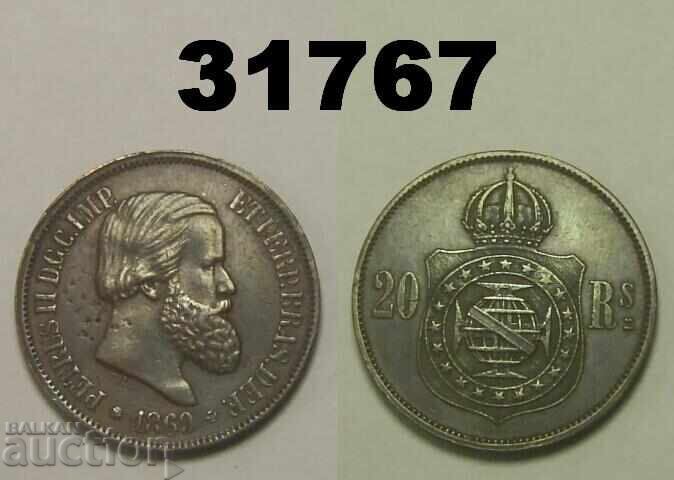 Βραζιλία 20 Reis 1869