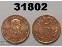 Мавриций 5 цента 1999