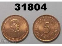 Mauritius 5 cenți 1999