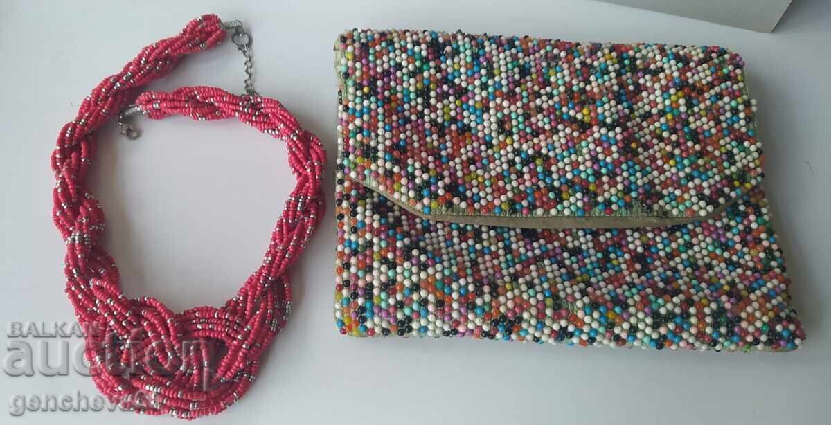 Plic vintage, portofel și colier cu mărgele - 7 Plic vintage, portofel și colier cu mărgele - 7