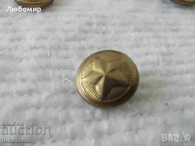 Old uniform buttons - 5 Old uniform buttons - 5