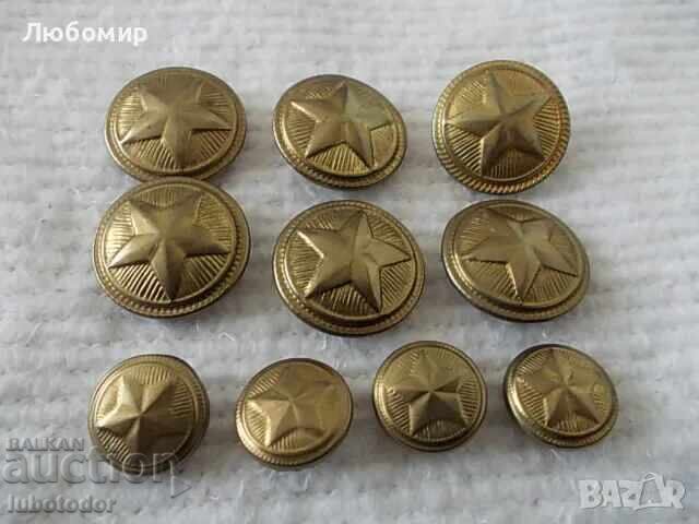 Old uniform buttons Old uniform buttons