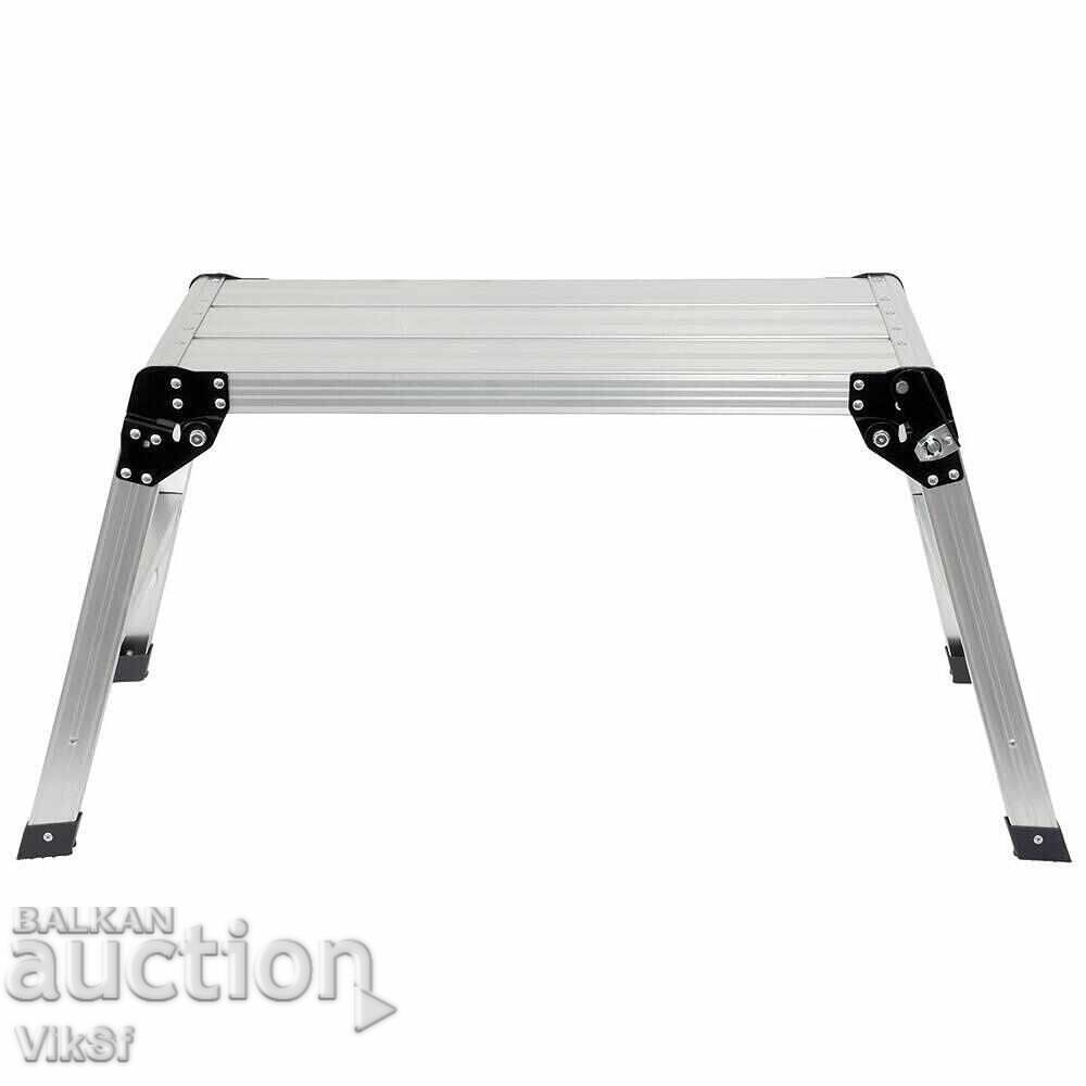 Δημοπρασία Αλουμινένια εργασιακή πλατφόρμα ROTOR KMH0602, 78x30x50 cm