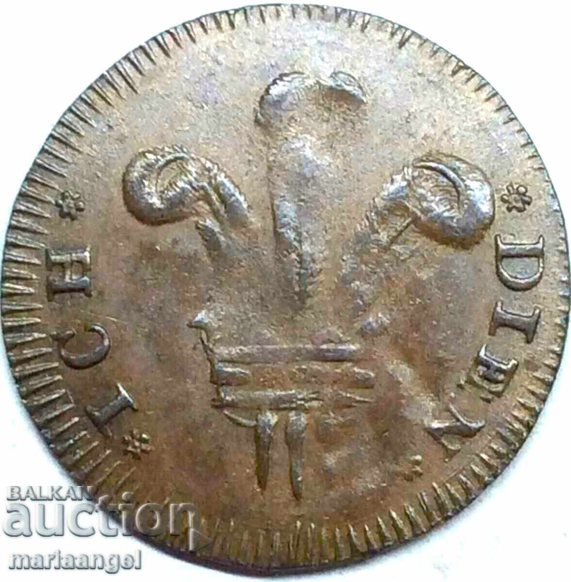 Farthing 1793 Αγγλία "Prince of Wales" 2,87g 20mm χάλκινο - 6