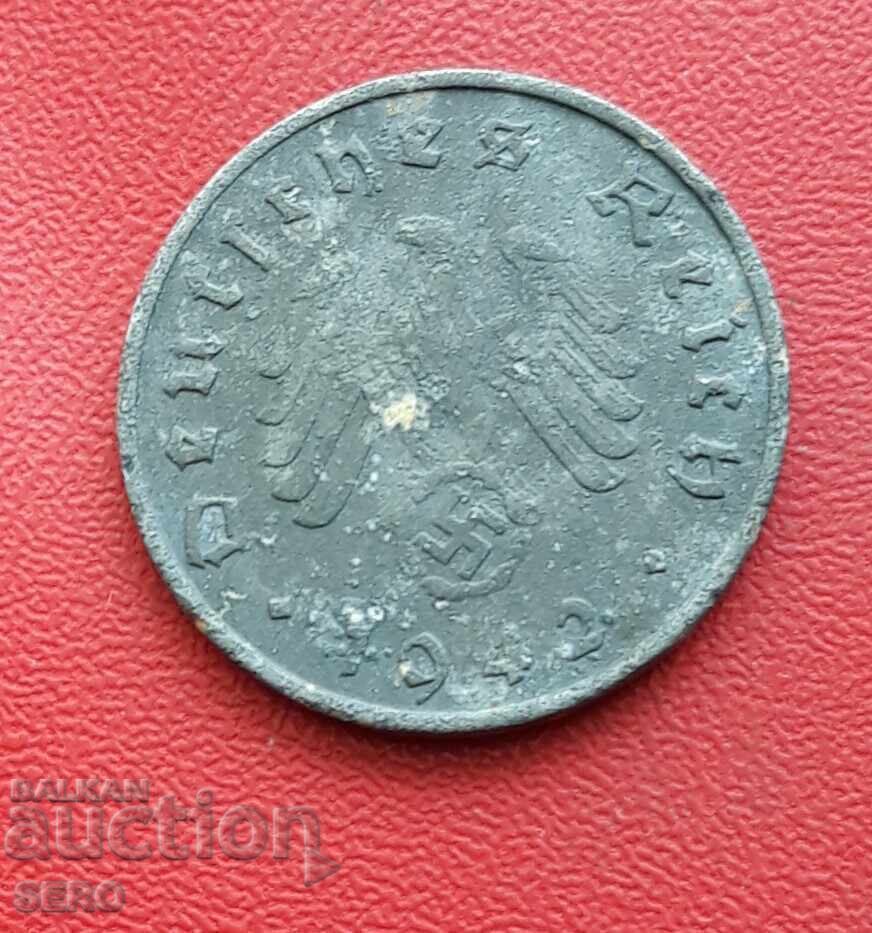 Germany - Third Reich - 10 Pfennig 1942 G - Karlsruhe