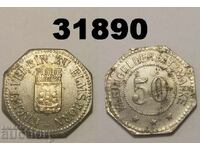 RR! Έλμσχορν 50 πφένιγκ σιδερένιο νότγκέλντ / 1917 / Zhelyazo