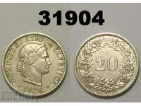 Switzerland 20 Rappen 1926