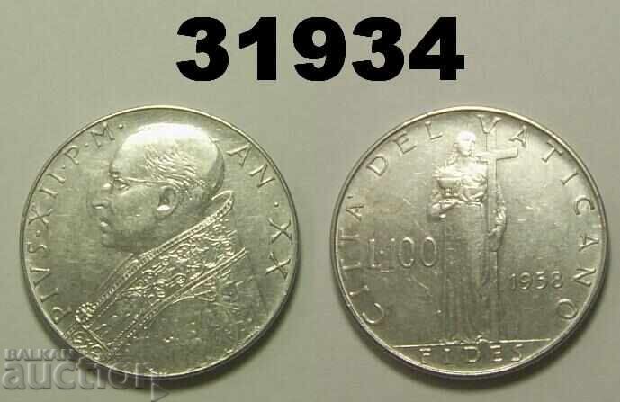 Βατικανό 100 λίρες 1958 Βατικανό Βατικανό 100 λίρες 1958 Βατικανό