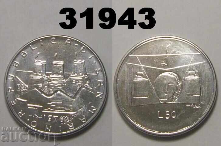 Σαν Μαρίνο 50 λιρες 1976 Σαν Μαρίνο 50 λιρες 1976