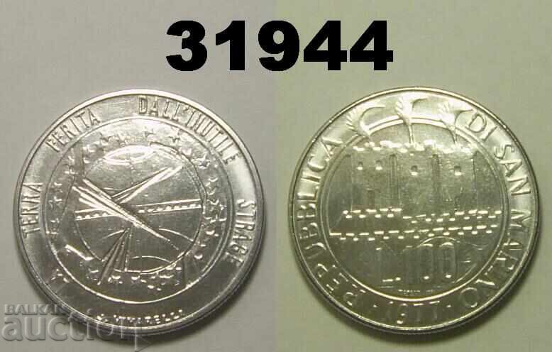 San Marino 100 Lire 1977 San Marino 100 Lire 1977