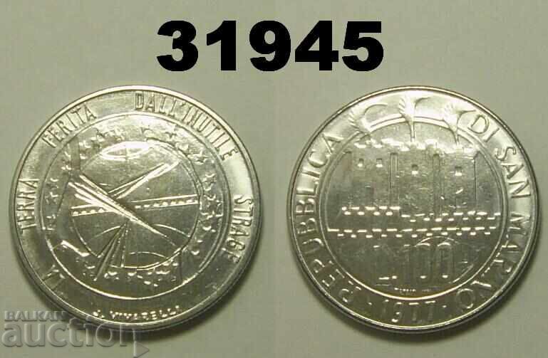San Marino 100 Lire 1977 San Marino 100 Lire 1977