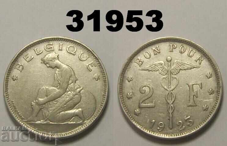 Belgia 2 franci 1923