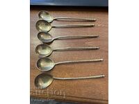 LINGURI LINGURI CAFEA CEAI ARGINT AURIT NIELO RUSIA ȚARIST