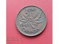 Καναδάς-1 σεντ 1943