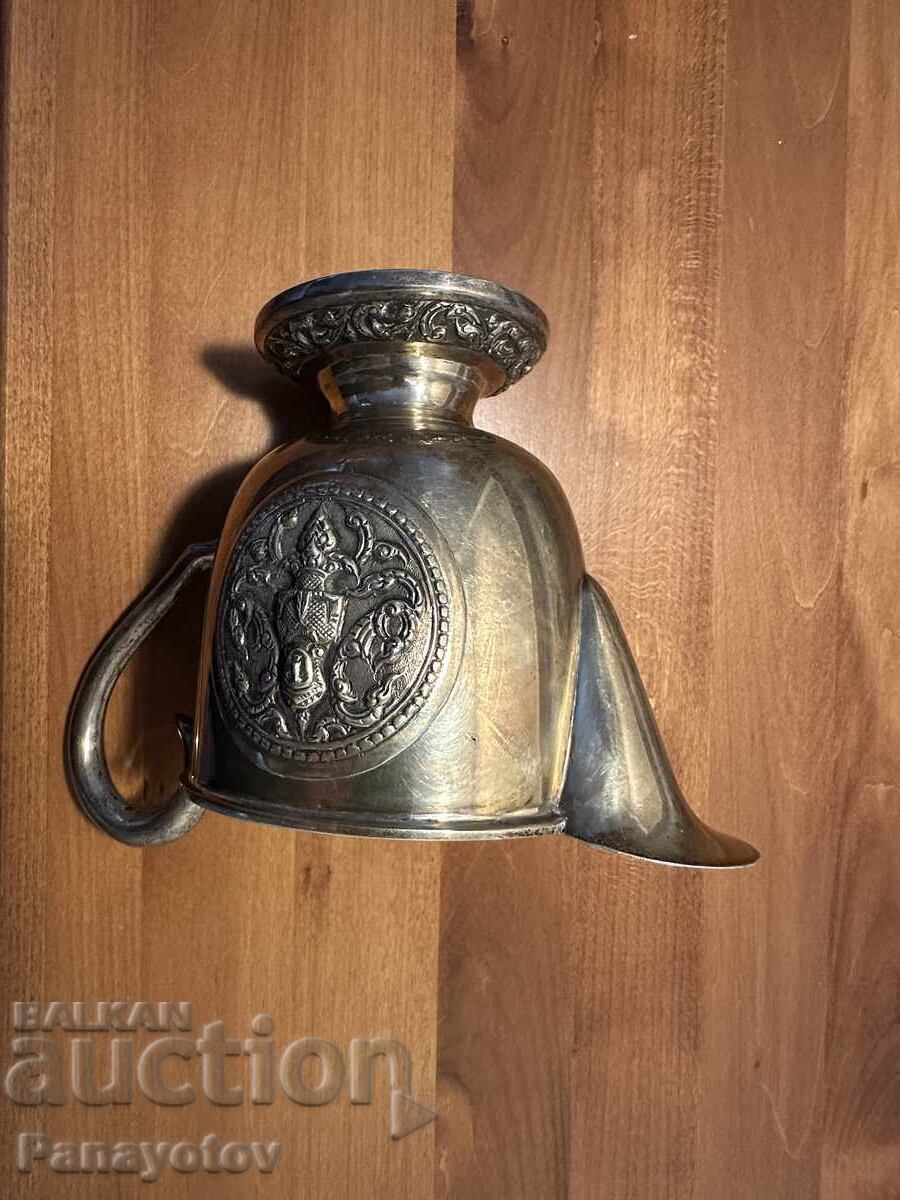 SILVER BOWL SILVER JUG SILVER PITCHER FOR WATER WINE TEA COFFEE - 5