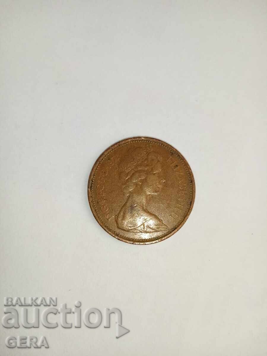 2 Penny from England 1971 2 Penny from England 1971