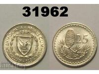 Κύπρος 25 μιλς 1980