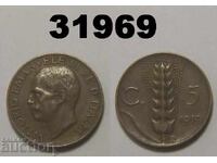 Italy 5 centesimi 1919