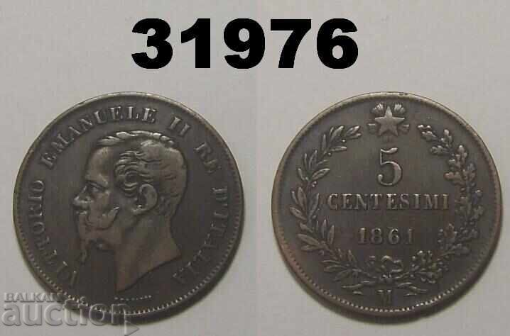 Στρίψιμο 5 λεπτά 1861 M Ιταλία